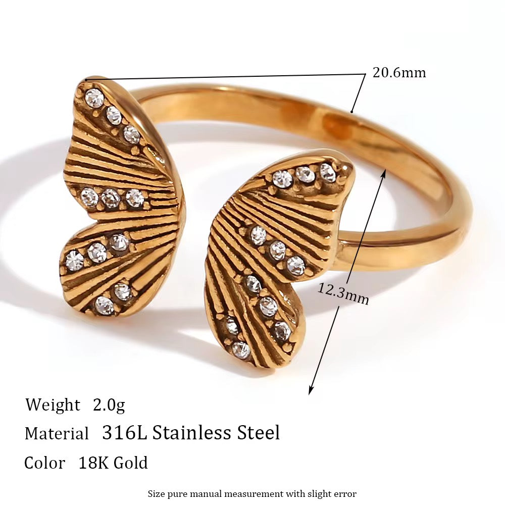 Butterfly Wings Ring