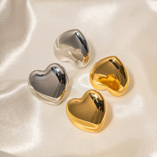 Elle Heart Earrings