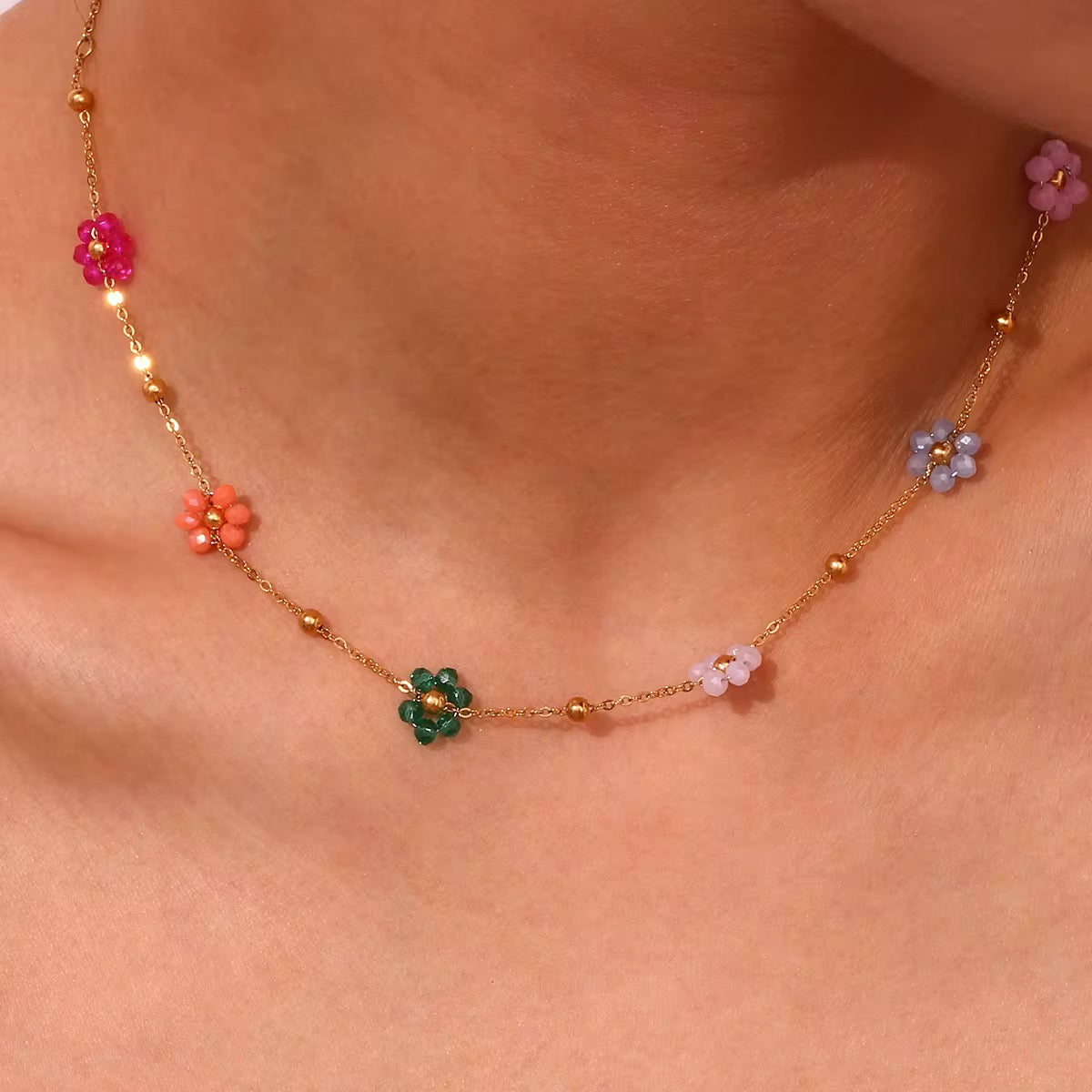 Petal Necklace