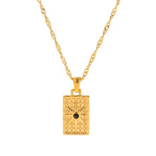 Load image into Gallery viewer, Square compass necklace
