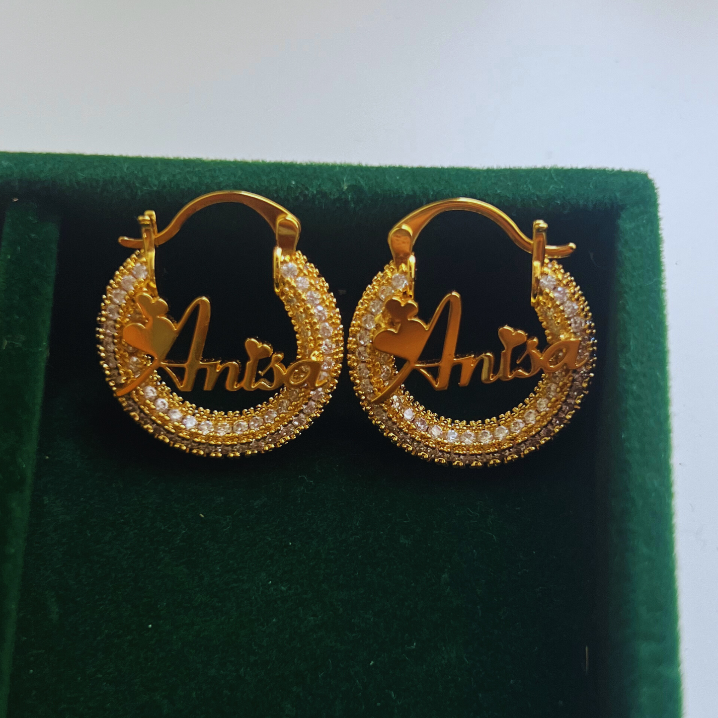 22mm Personalized Earrings