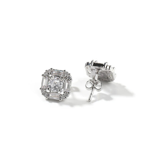 Square Stud Earrings