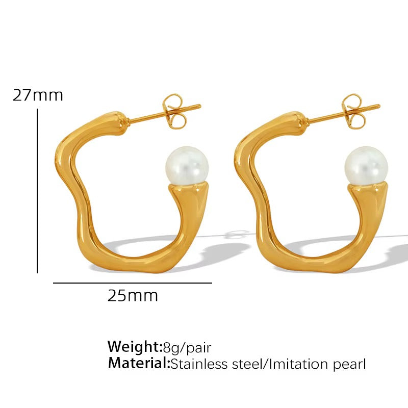 Pearl Muse Hoops