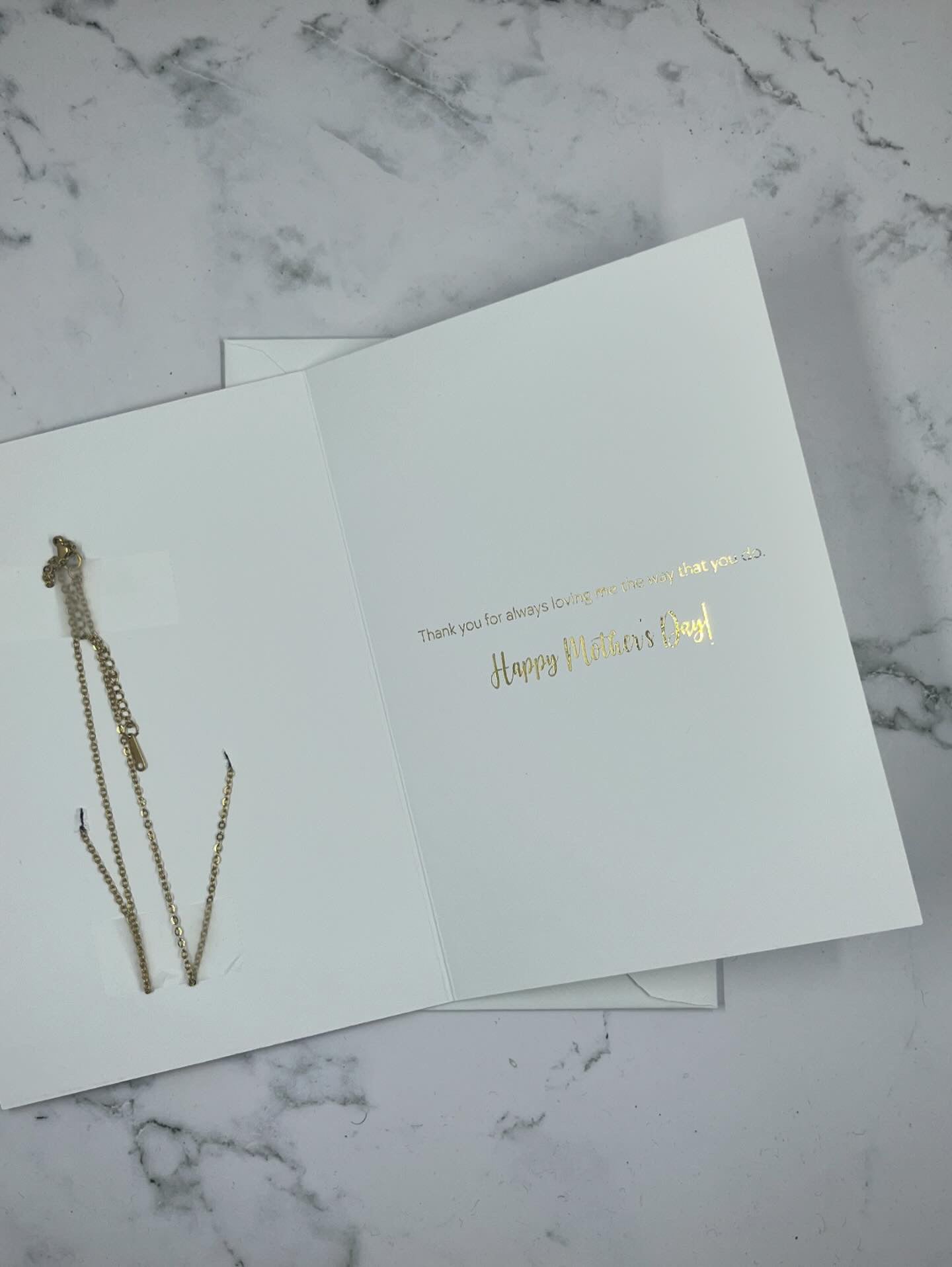 Mother’s Day Necklace Card