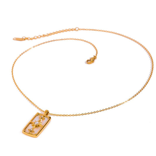 Triple Star necklace