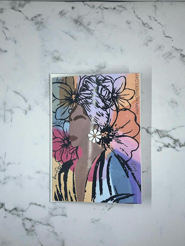 Mother’s Day Earrings Card