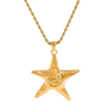 Load image into Gallery viewer, Star fish necklace
