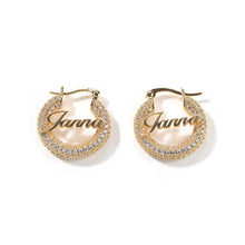 Load image into Gallery viewer, 22mm Personalized Earrings
