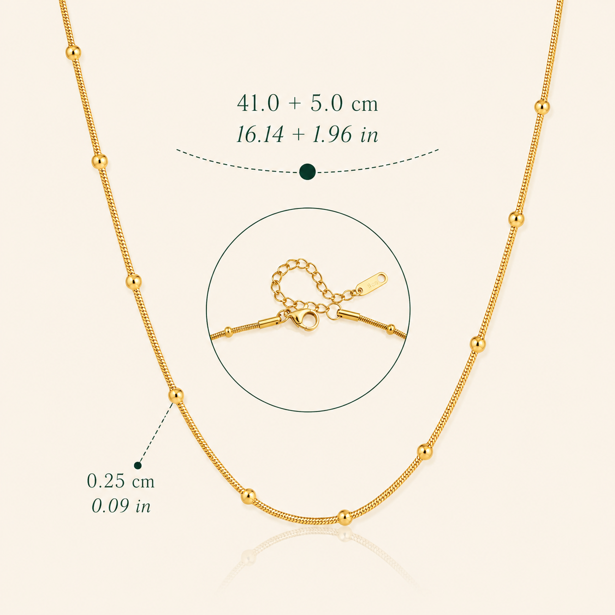 Dot Me Necklace