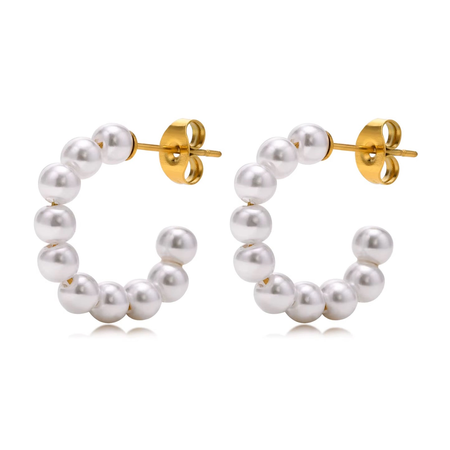 Pearl Mini Hoops