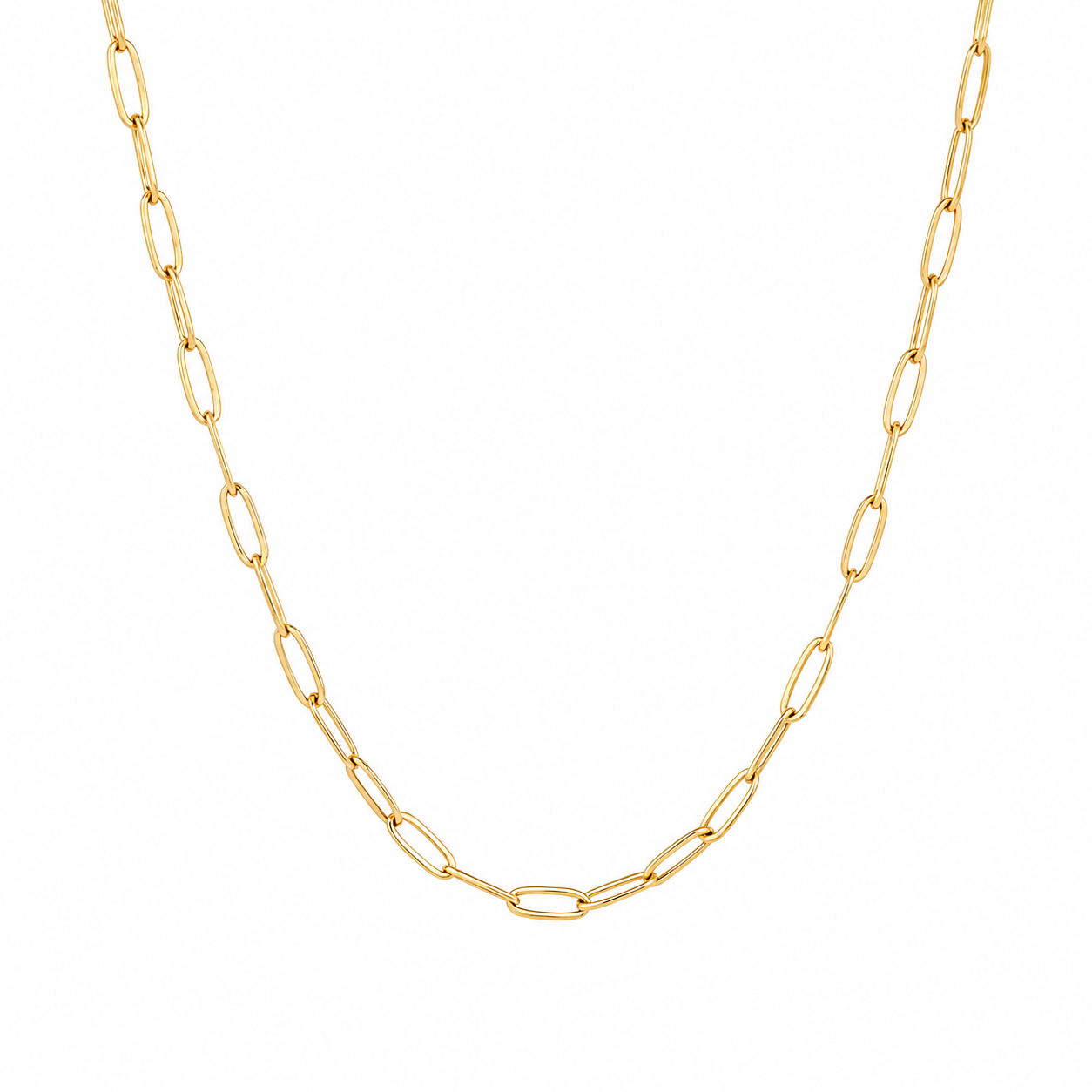 Linked up necklace