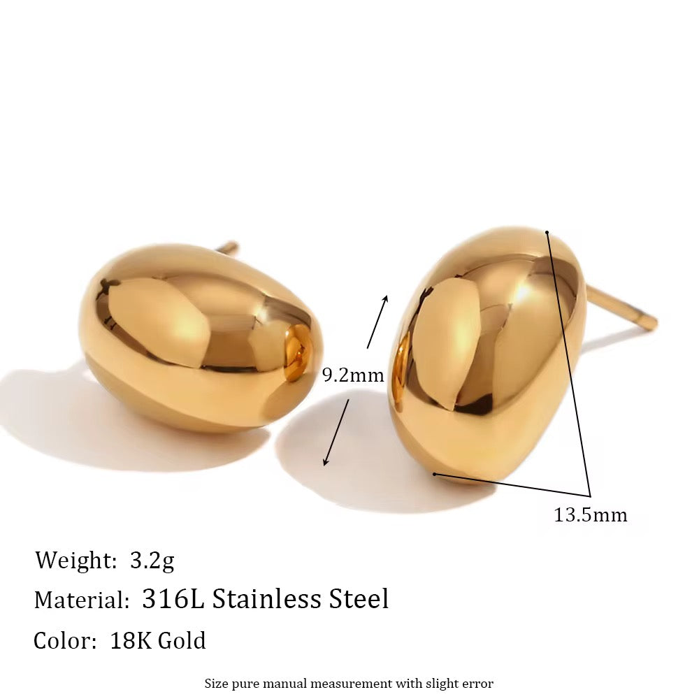 Mini Oval Gold