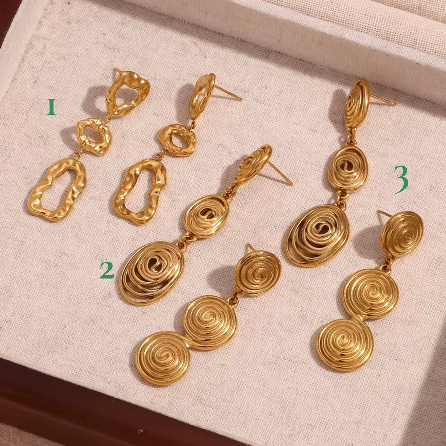 Hammered Tassels