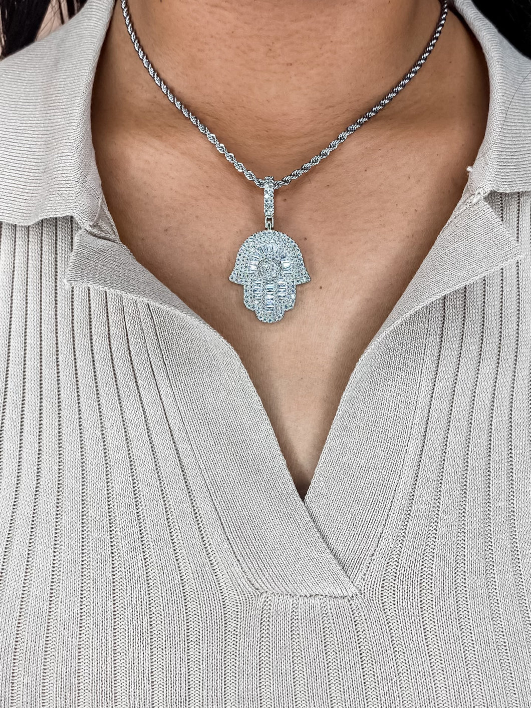 Hamsa Necklace